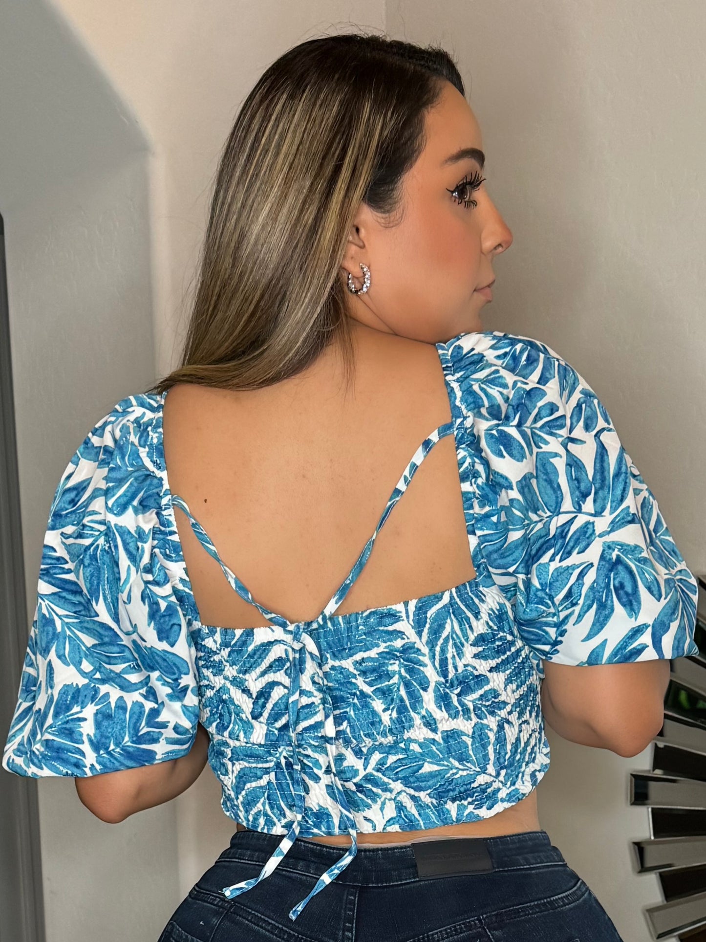 Blusa azul