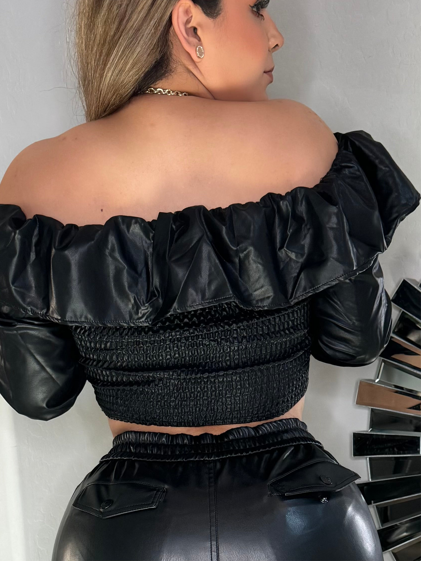 Blusa piel LL