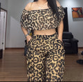 Traje leopardo