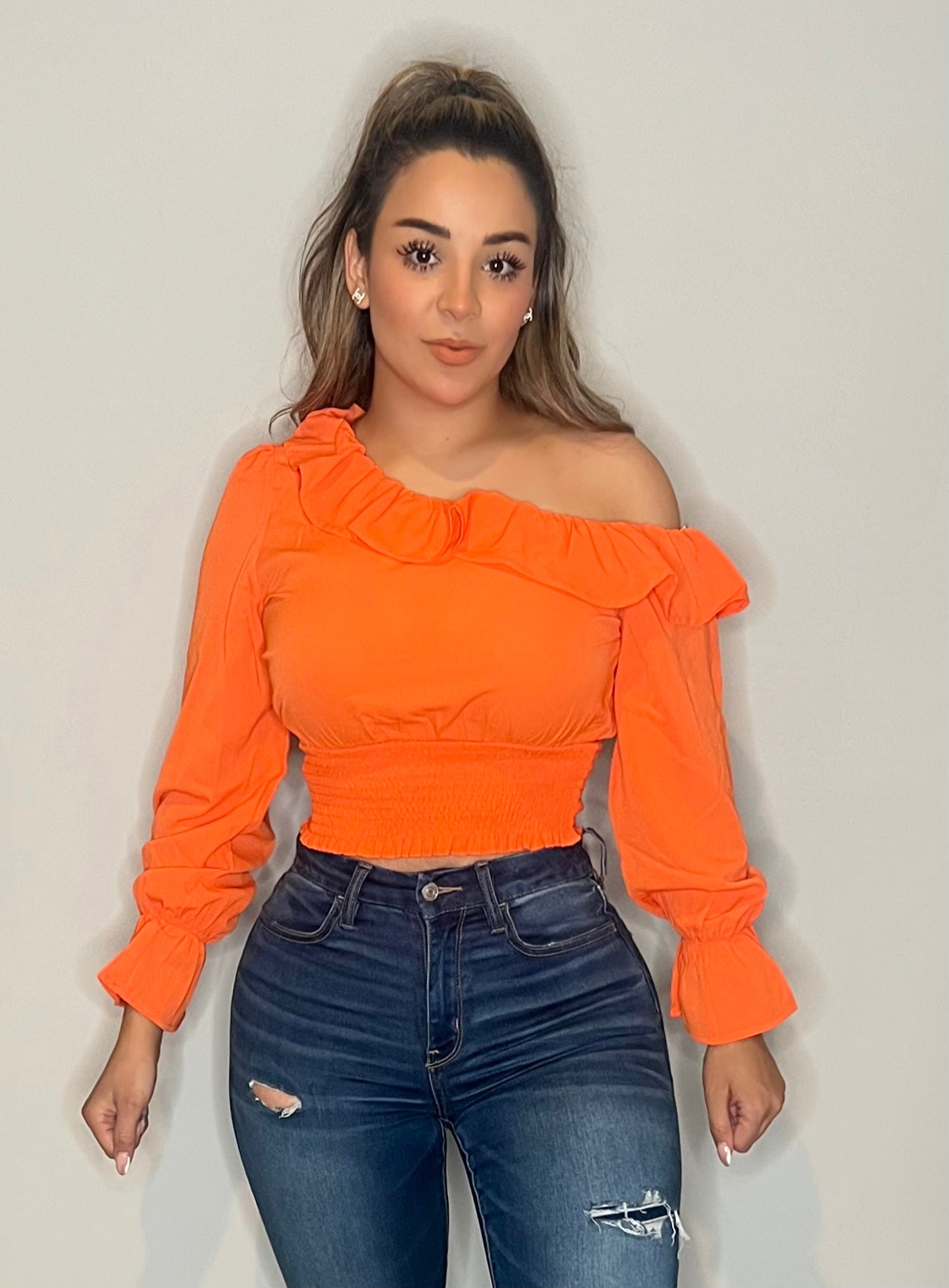 Blusa naranja 8910