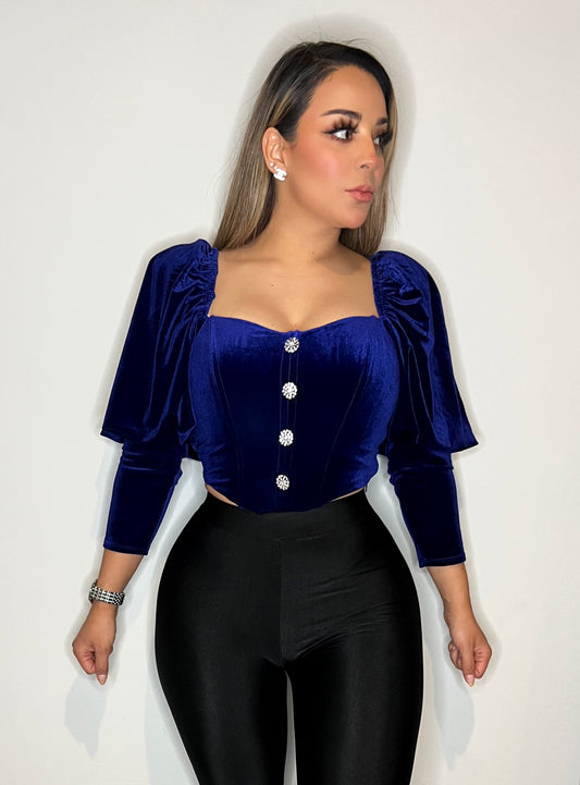 Blusa azul B-A-2