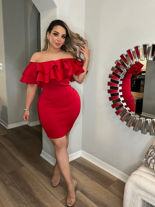 Vestido rojo FK