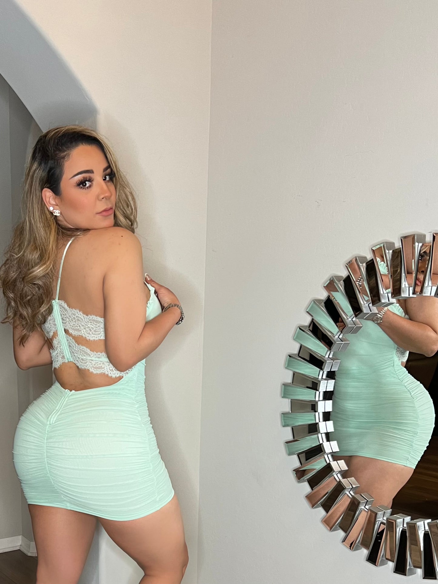 Vestido menta