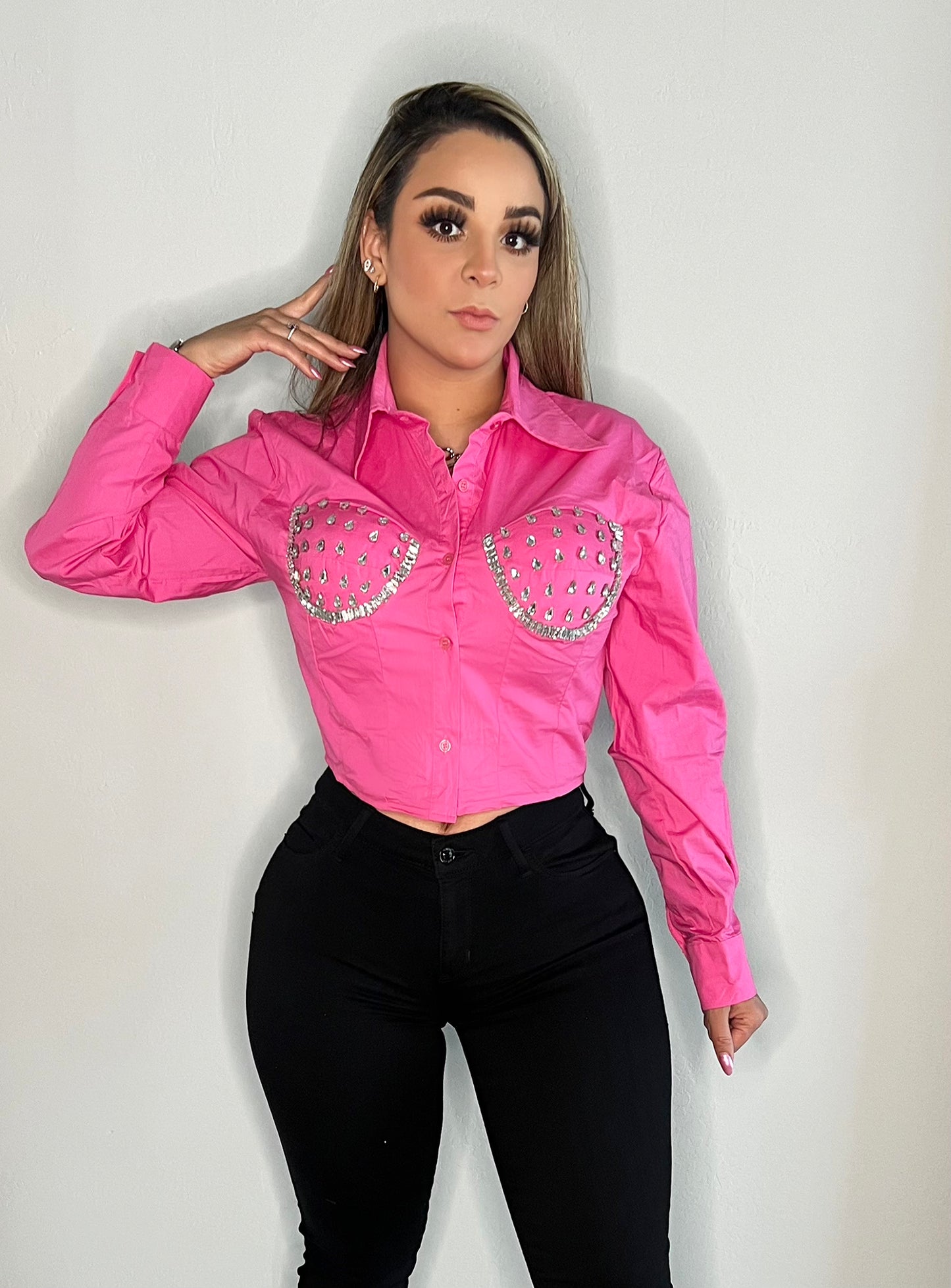 Camisa rosa 96