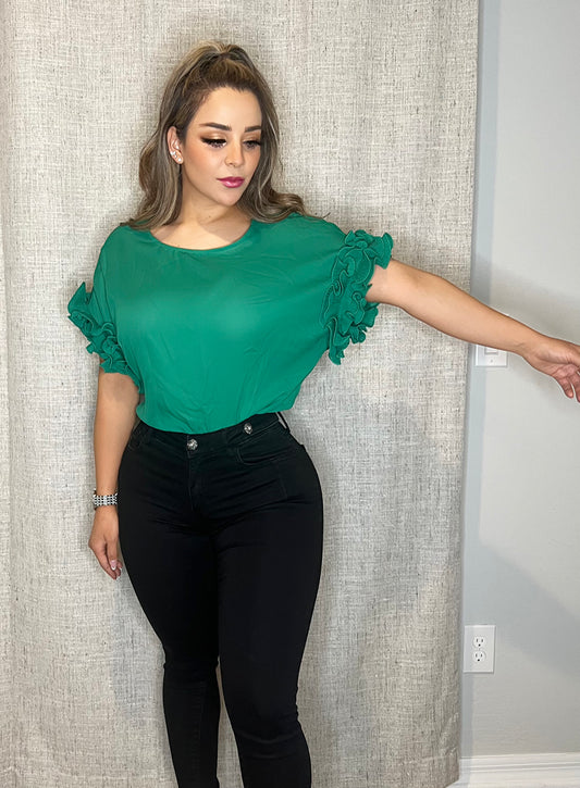 Blusa verde mely