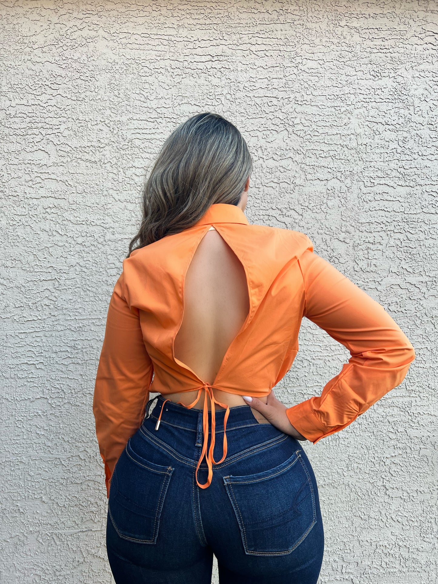 Blusa naranja