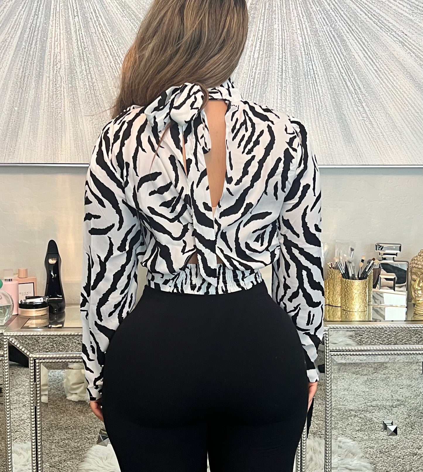 Blusa zebra NVA