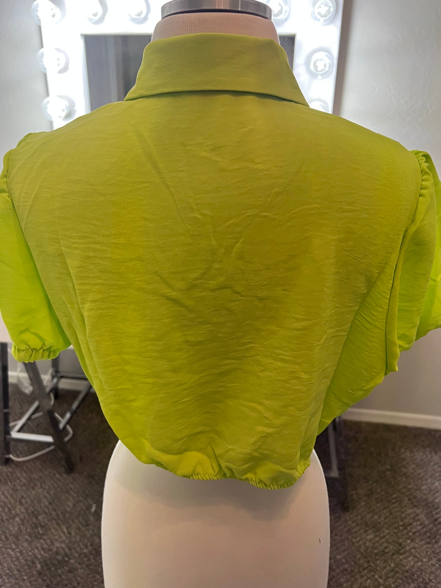 Blusa verde neon